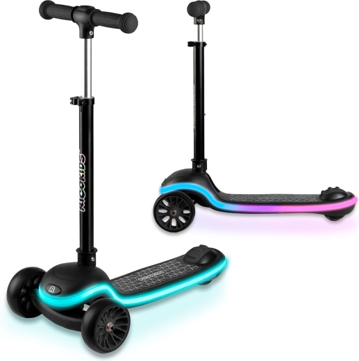 Snel inklappen en in hoogte verstelbaar stuur