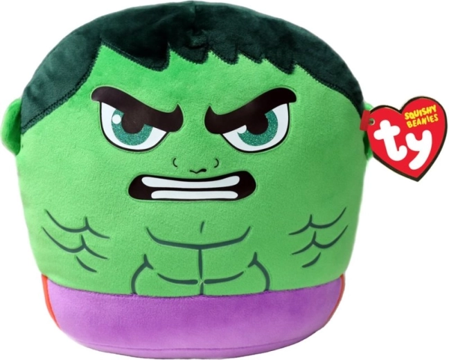 Ty Marvel Hulk Squishy Beanie pluchen kussen 35 cm