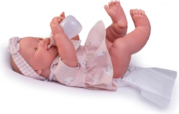 Realistische baby van volledig vinyl