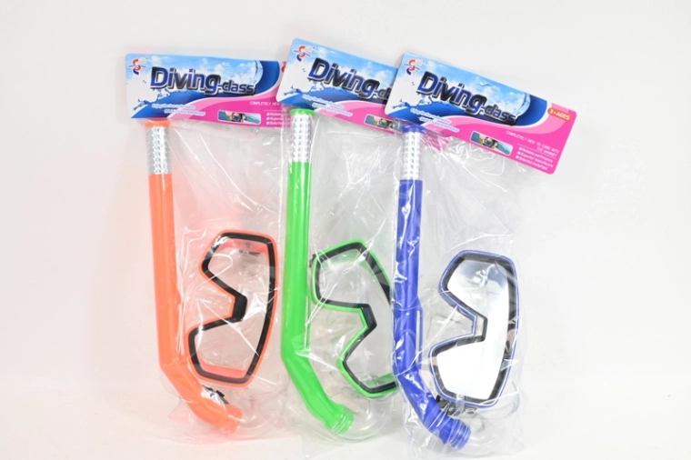 Snorkelset (masker en snorkel) voor recreatief zwemmen