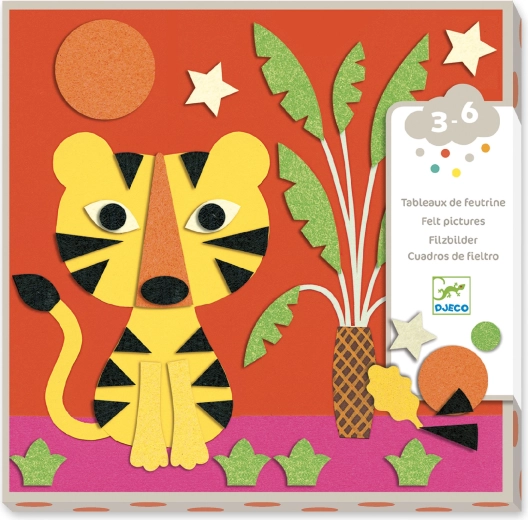Viltcollages Zoete Natuur DJECO