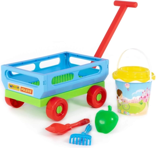 Kinderkar met zandspeelset