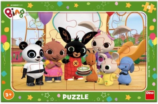 Puzzel BING in de kleuterklas 15 stukjes