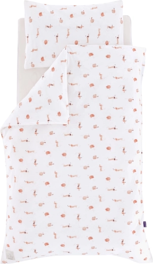 Träumeland jersey beddengoed 135 × 200 cm + 80 × 80 cm cats & dogs