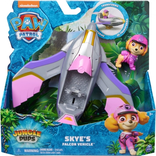 Paw Patrol: Jungle – transformerend valkenvoertuig van Skye