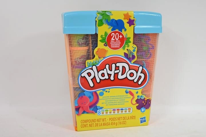 Play-Doh Fantastische dieren – creatieve set met 8 potjes boetseerklei en accessoires