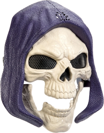 Iconische Skeletor-look met capuchon