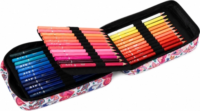 72 kleurpotloden in intense kleuren