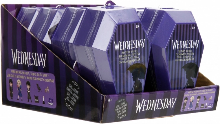Wednesday Deluxe-figuur blindpack 2,5" – metalen mini-figuur in zakje