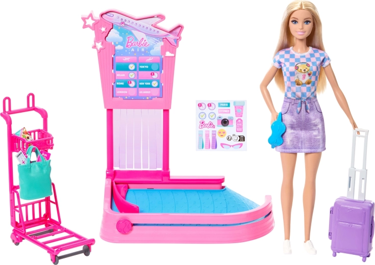 Barbie “Malibu” pop klaar om te reizen