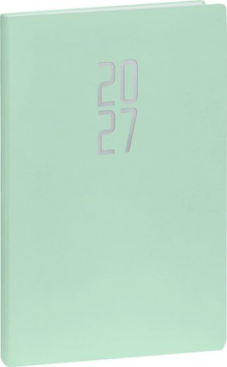 Notique wekelijkse agenda Ponza 2027 mintgroen 15 × 21 cm