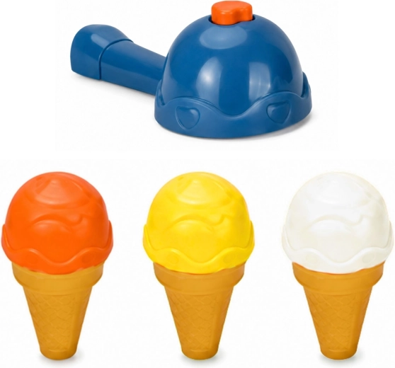 IJs-“schep” en hoorntjes voor realistisch spel
