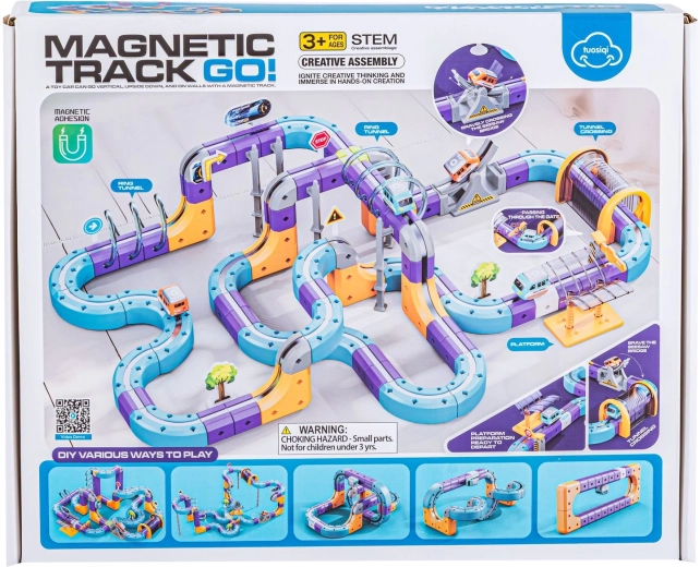 STEM-spel met magnetische baan
