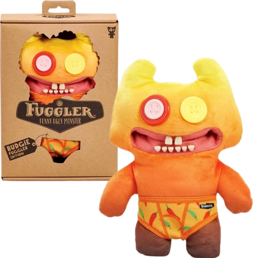 Fuggler Budgie Stinkface knuffel 22 cm