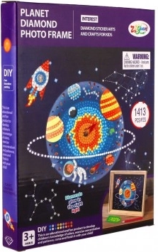 creatieve set voor diamant schilderen ruimte voor kinderen