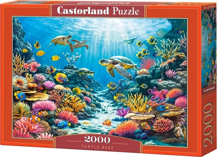 Castorland-puzzel Schildpaddenrif, 2000 stukjes