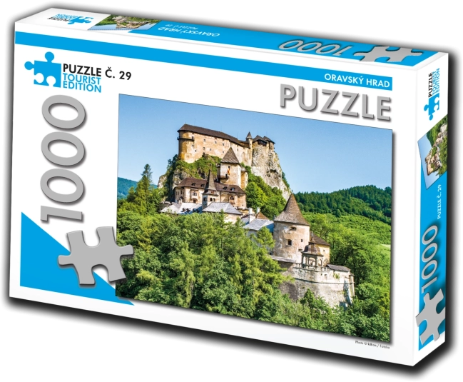 Puzzel Oravský hrad 1000 stukjes toeristische editie