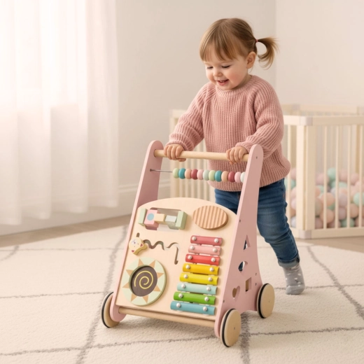 Stabiele steun voor de eerste stapjes