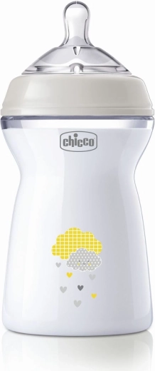Chicco Natural Feeling antikoliek babyfles 330 ml 6m+ neutraal