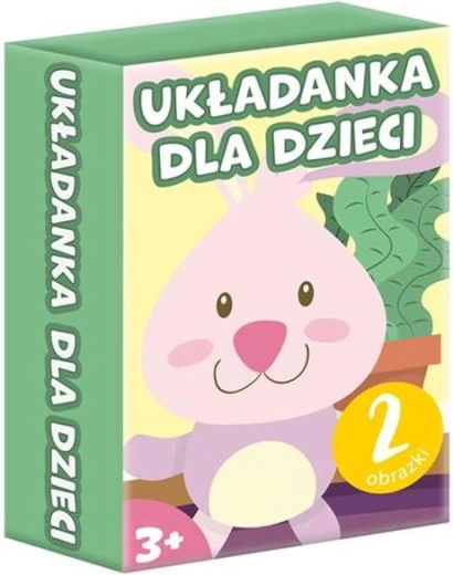 Mini puzzel voor kinderen Konijntje