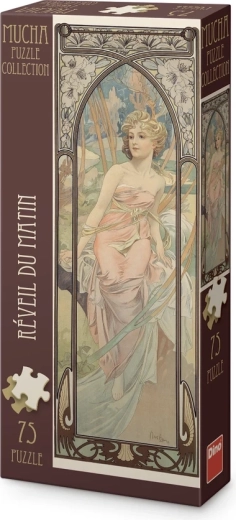 Dino panoramapuzzel Alfons Mucha – Het ontwaken van de ochtend 75 stukjes