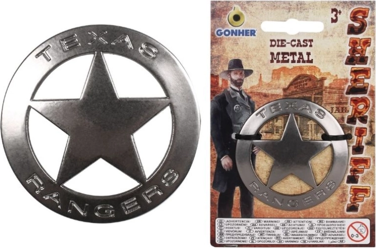 Gonher metalen sheriffbadge