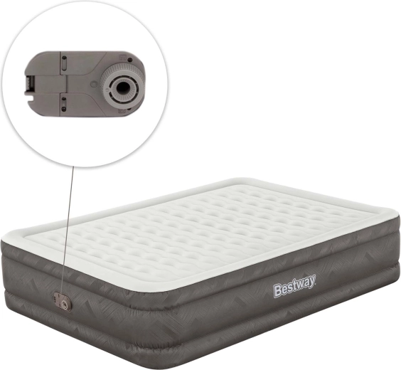 Ingebouwde elektrische pomp voor comfortabel opblazen