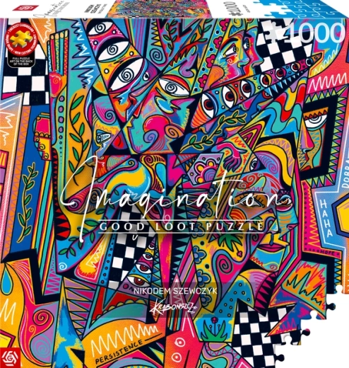 GOOD LOOT Puzzle Imagination: Nikodem Szewczyk Krabonszcz – Ik doe echt mijn best, 1000 puzzelstukjes