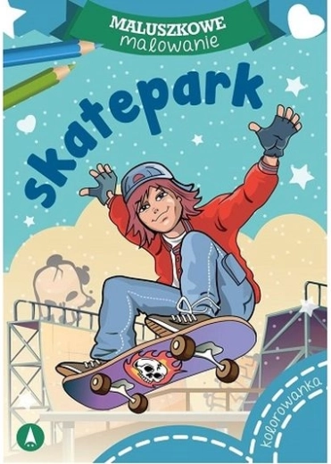 Maluszkowe kleurboek Skatepark
