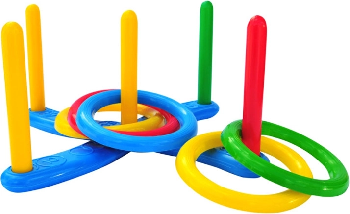 familiespel met vaardigheden met mandje en ringen Serso – voor binnen en buiten