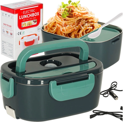 Elektrische verwarmende lunchbox voor in de auto 1,5 l