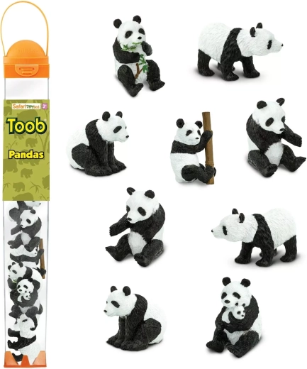 Safari Ltd. tube panda’s (Toobs) - 1 stuk