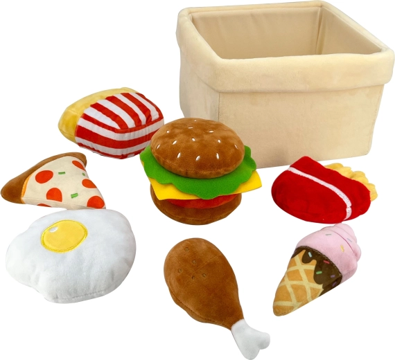 Complete fastfoodset voor fantasiespel
