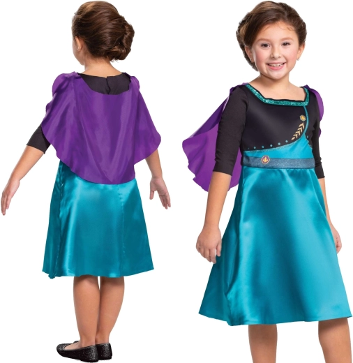 Kinderkostuum Anna Disney Frozen 7–8 jaar