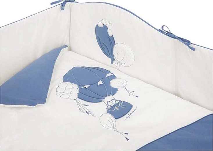 Speels design met ballonnen en kroontje