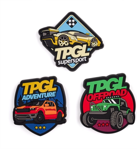 Decoratieve magneten MagFlex Topgal raceauto's