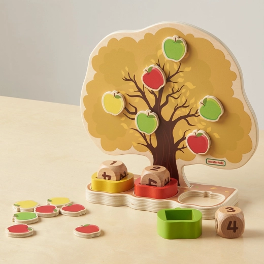 Magnetische appeltjes om te tellen en te rekenen