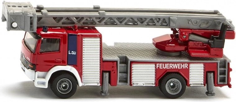 Brandweerauto met uitschuifbare ladder