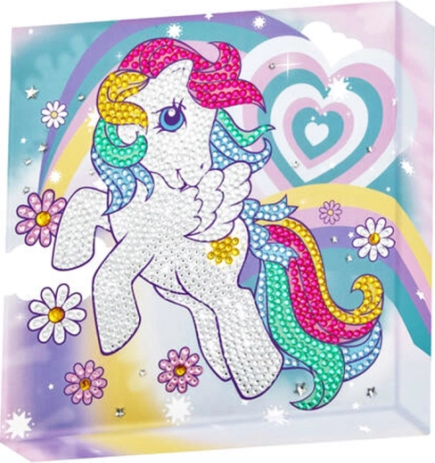 Diamant schilderen My Little Pony – startersset 28 × 28 cm