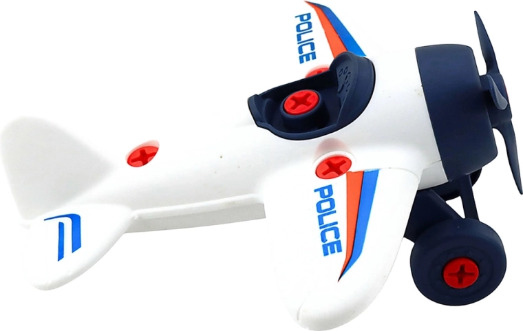 Functionerende propeller en rijdende wielen