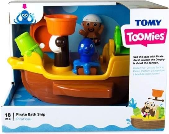 TOMY Toomies piratenschip voor in bad