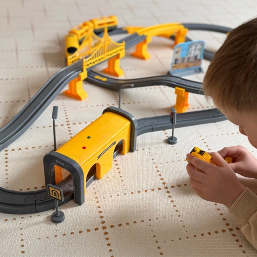 Trein en accessoires voor fantasierijk spel