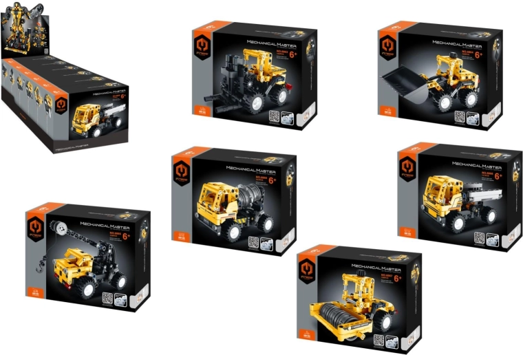 IM.Master bouwpakket – bouwmachines 6-in-1 voor kinderen vanaf 6 jaar