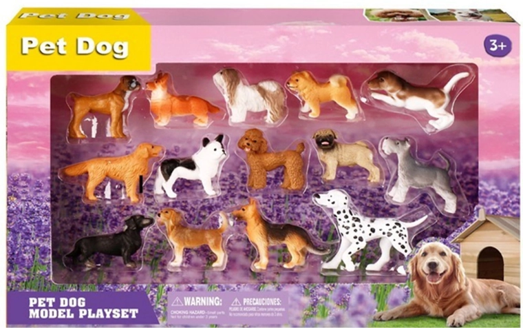 Set hondjes – 14 figuurtjes