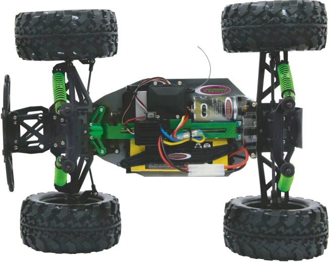 Aluminium chassis en verstelbare vering