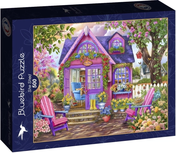 Bluebird puzzel Haar schuur 500 stukjes