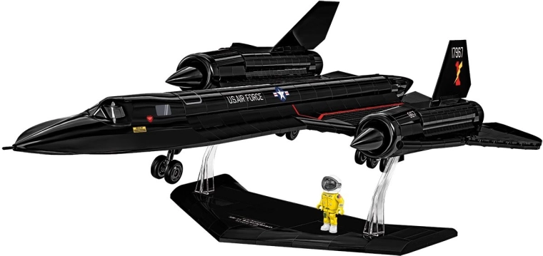 Displaystandaard en pilotenfiguur