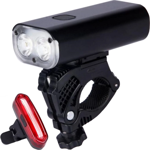 maltrack fietslicht exonum 5000 2-in-1 voor + achter