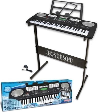 Bontempi Profi elektronisch keyboard met 54 toetsen
