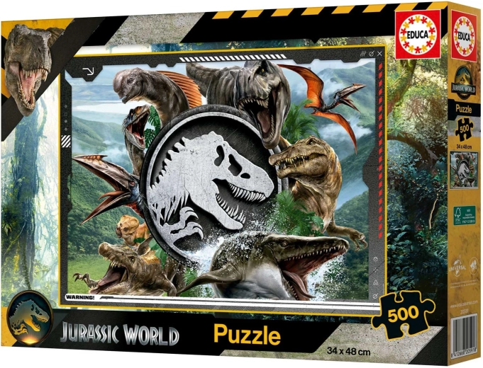 Educa puzzel Jurassic World 500 stukjes